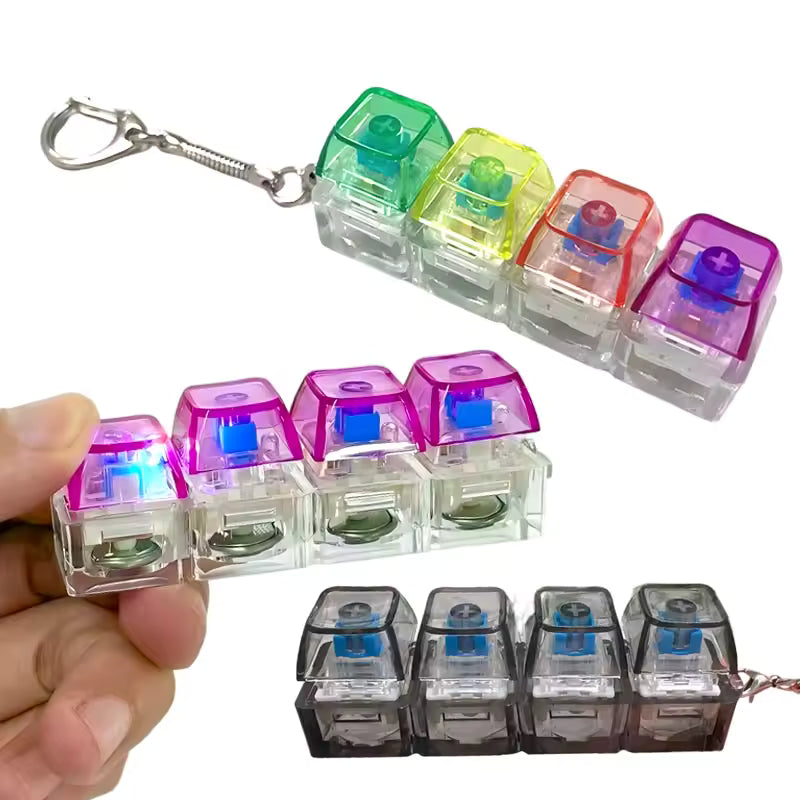 LED Sensory Anti-Stress Keychain
