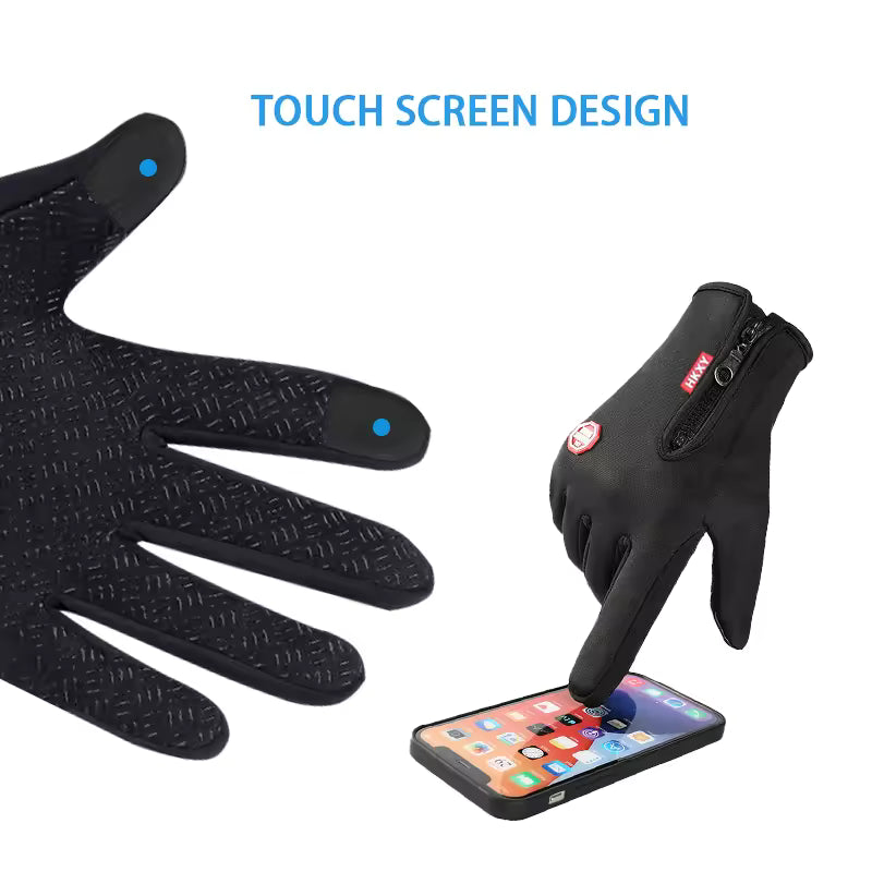 Touchscreen and Waterproof Winter Gloves